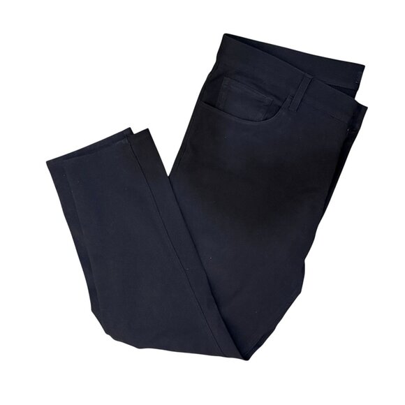 Theory Mens Black Raffi Neoteric Twill Pants Size 36 - Picture 11 of 12